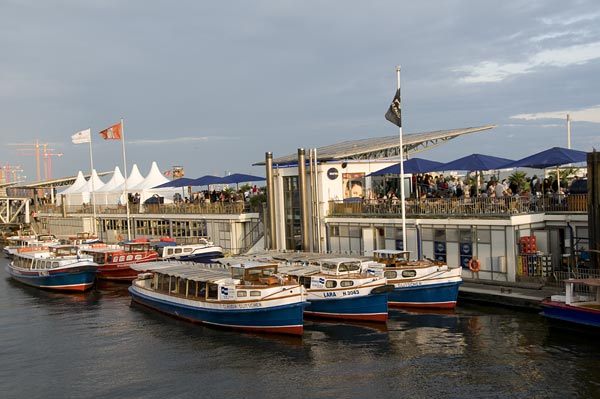 Blick auf den Hafen